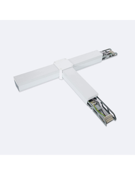Connecteur Type T pour Barre Linéaire LED LEDNIX Easy Line Trunking