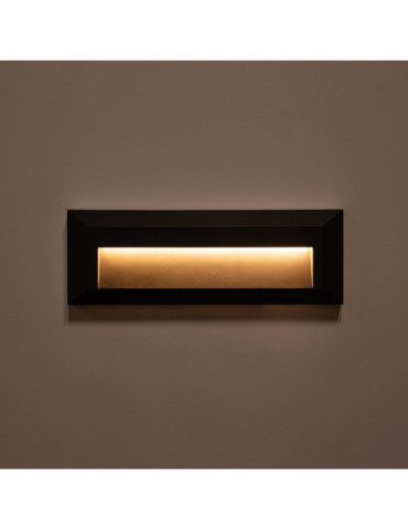 Aplique de Pared LED Élide IP65 2W Negro