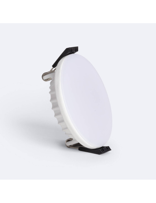 Dalle LED 9W Ronde Extra-Plate en Saillie Coupe Ø70 mm No Flicker Dalle LED 9W Ronde Extra-Plate en Saillie Coupe Ø70 mm No Flicker
