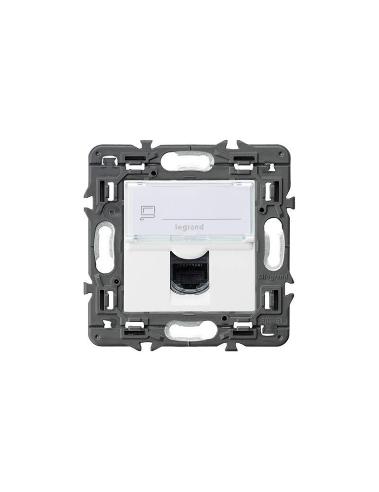 Prise RJ45 UTP CAT6 Connexion Rapide LEGRAND Valena Next 741275