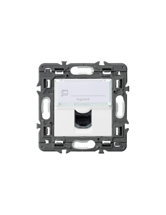 Prise RJ45 UTP CAT6 Connexion Rapide LEGRAND Valena Next 741275