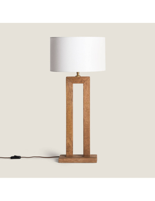 Lampe à Poser Bois Abner