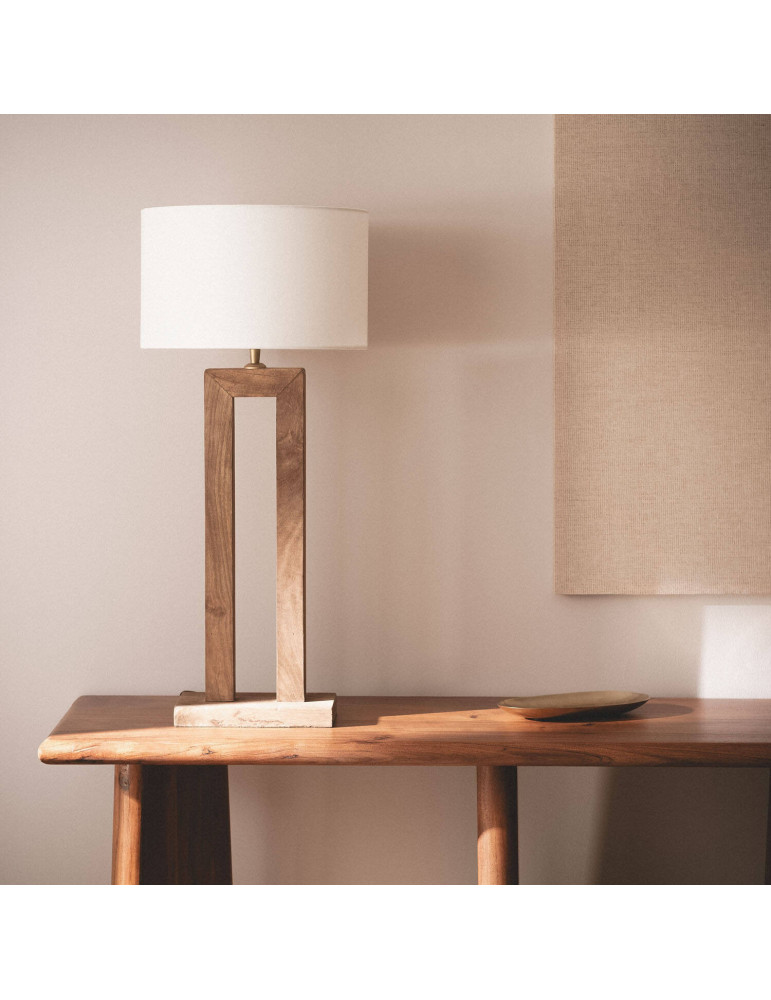 Lampe à Poser Bois Abner