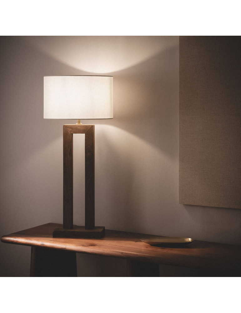 Lampe à Poser Bois Abner