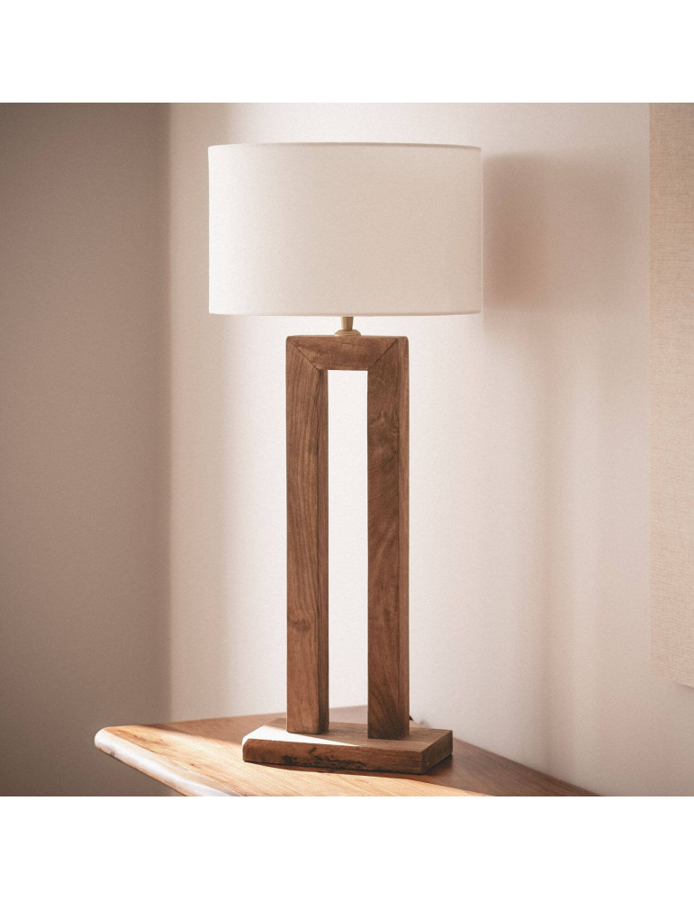 Lampe à Poser Bois Abner