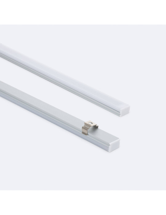 Profilé Aluminium en Saillie 2m pour Ruban LED jusqu'à 9 mm