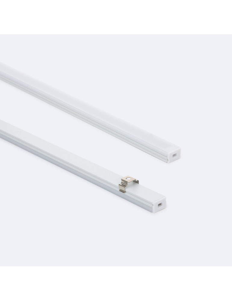 Profilé Aluminium en Saillie 2m pour Ruban LED jusqu'à 9 mm