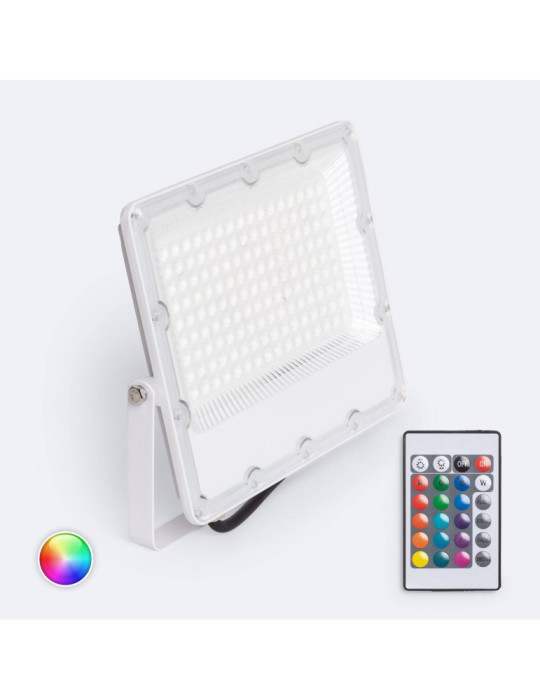 Projecteur LED 100W RGB IP65 S2 Pro avec Télécommande IR