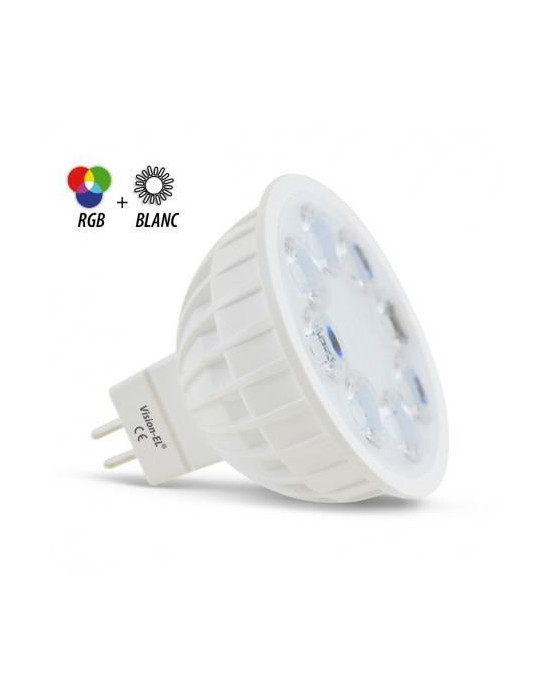 Ampoule LED GU5.3 4W RGB+BLANC