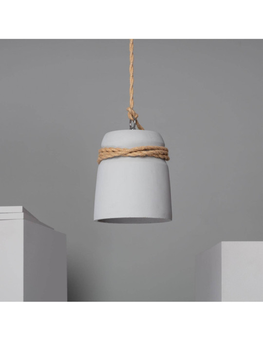 Suspension Ciment et Corde Dawan