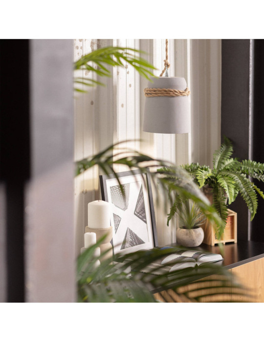 Suspension Ciment et Corde Dawan