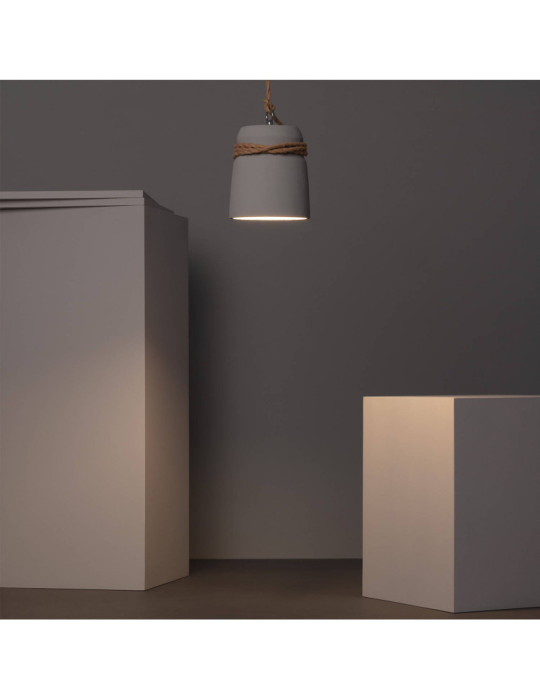 Suspension Ciment et Corde Dawan