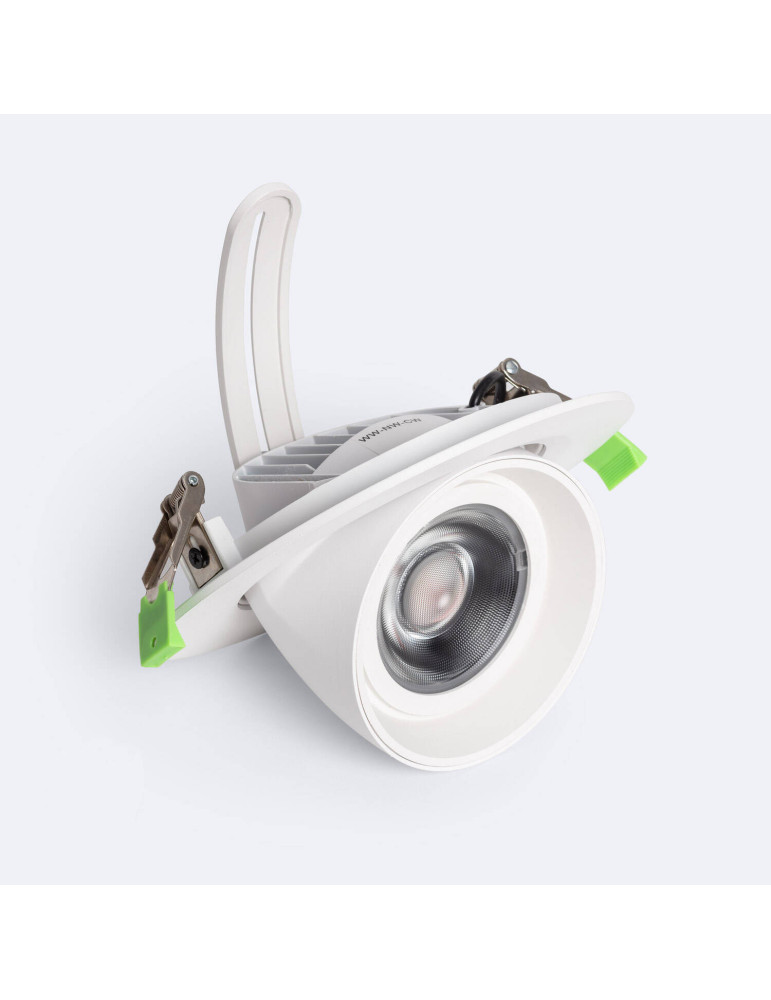 Downlight LED 38W Rond Orientable OSRAM 120lm/W LIFUD Coupe Ø 170 mm Downlight LED 38W Rond Orientable OSRAM 120lm/W LIFUD Coupe Ø 170 mm