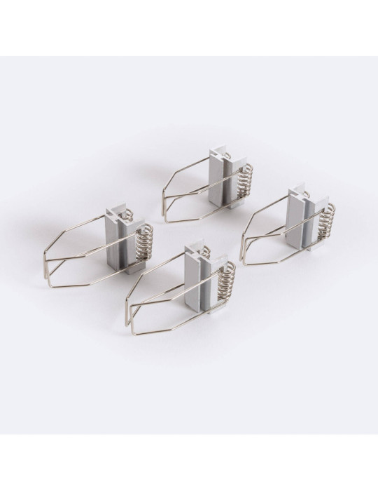 Profilé Aluminium en Saillie avec Capot Continu pour Ruban LED jusqu'à 24 mm