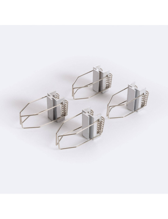 Profilé Aluminium en Saillie avec Capot Continu pour Ruban LED jusqu'à 24 mm