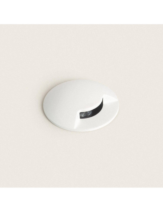 Balise Extérieure LED 3W  Encastrable au Sol Letso 1L Blanche