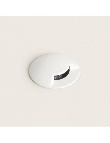 Balise Extérieure LED 3W  Encastrable au Sol Letso 1L Blanche
