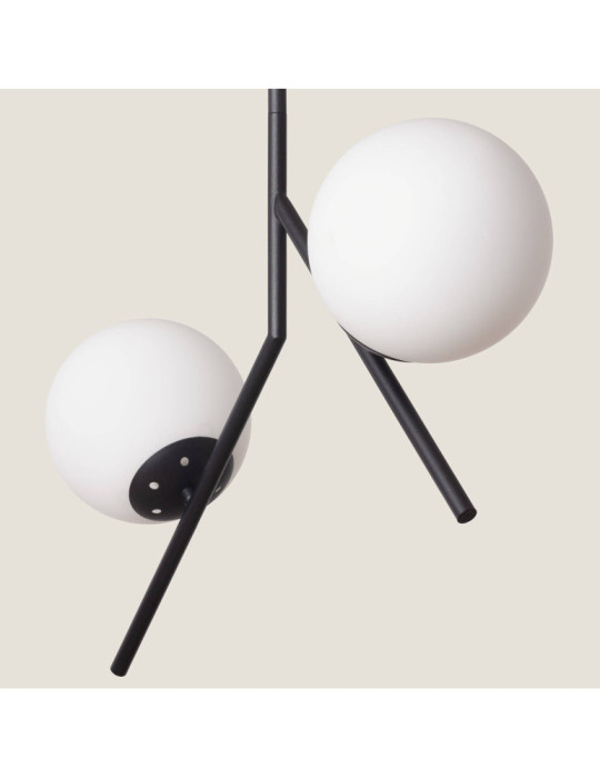 Suspension Métal et Verre Balts