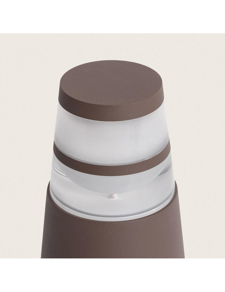 Balise Extérieure LED 9W sur Pied 30 cm en Saillie Dareh