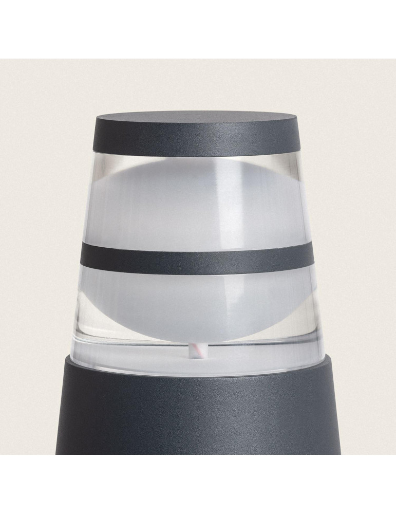 Balise Extérieure LED 9W sur Pied 30 cm en Saillie Dareh