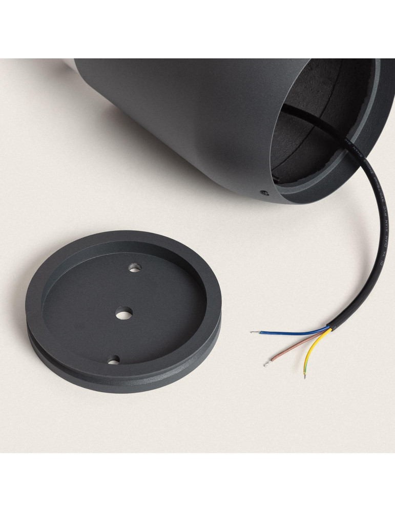 Balise Extérieure LED 9W sur Pied 30 cm en Saillie Dareh