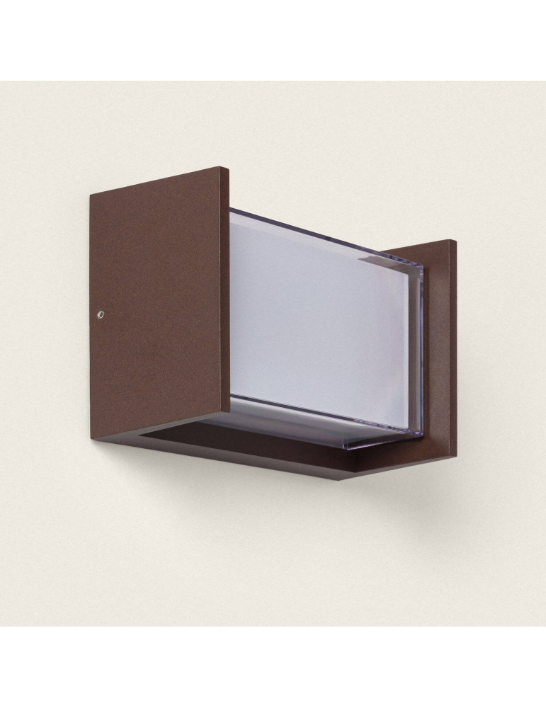 Applique murale extérieur LED à double diffuseur sélectionnable Isolde 12 W en aluminium CCT Applique murale extérieur LED à double diffuseur sélectionnable Isolde 12 W en aluminium CCT