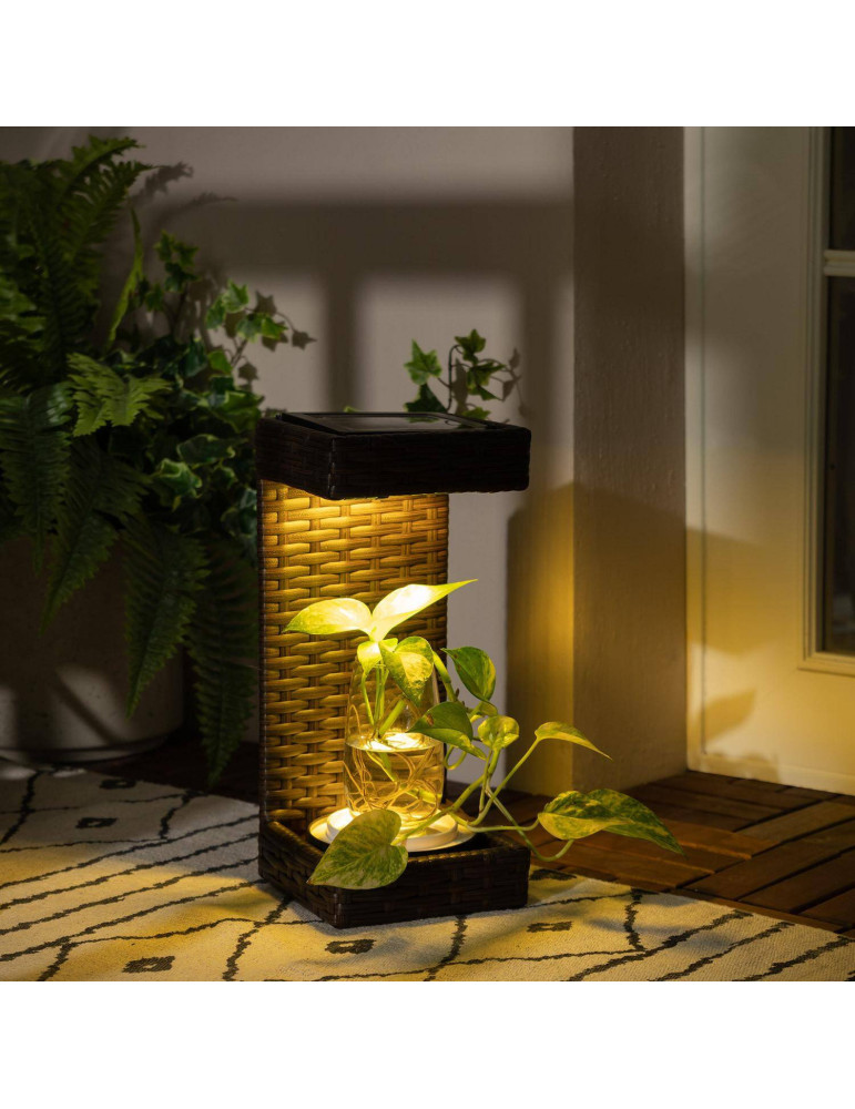 Lampe à Poser LED Extérieure Solaire Agra