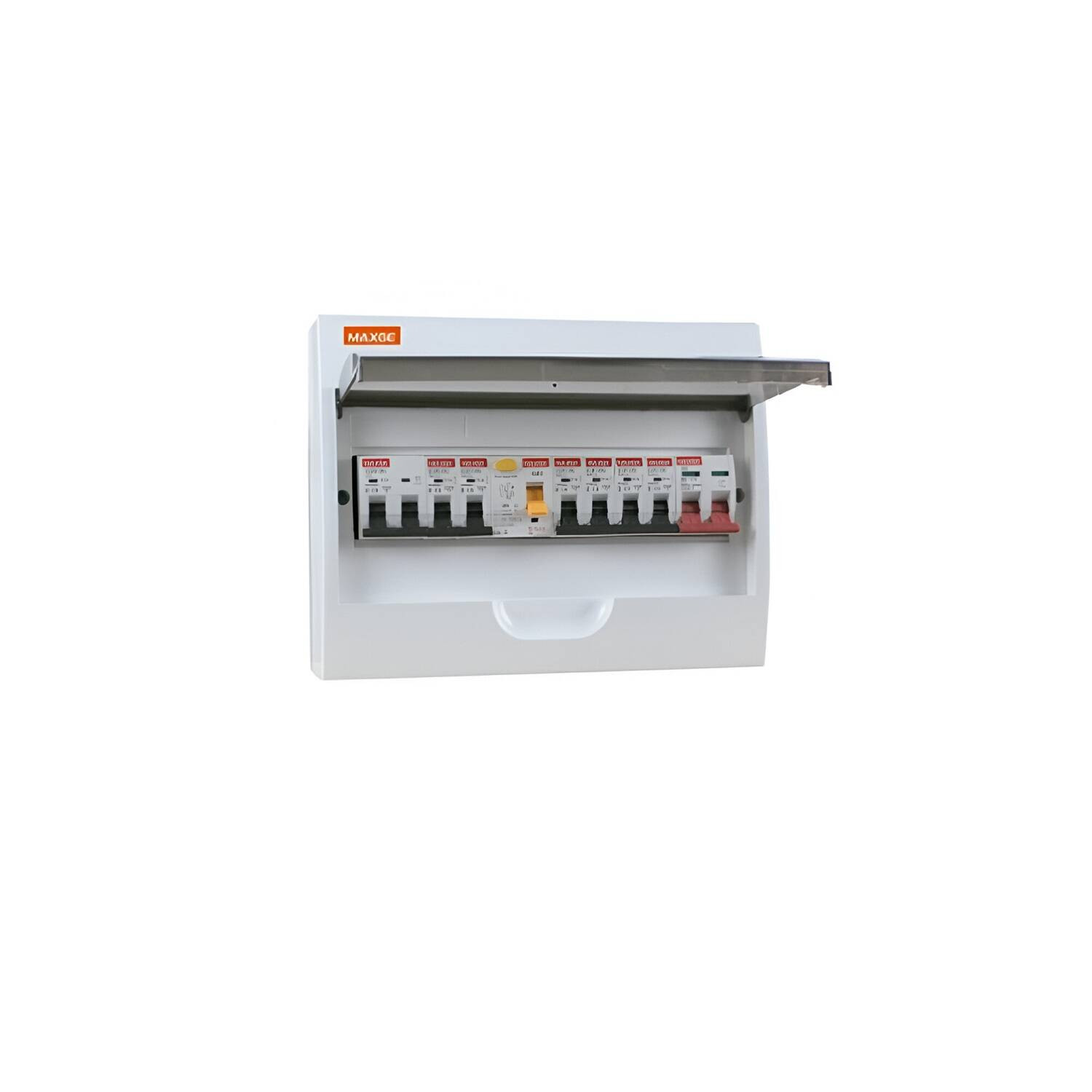 Tableau Électrique en Saillie Porte Transparente IP30 MAXGE SIGMA ECO 36