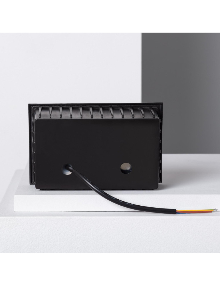 Balise LED Extérieure 5W Encastrable au Mur Goethe Horizon Noire