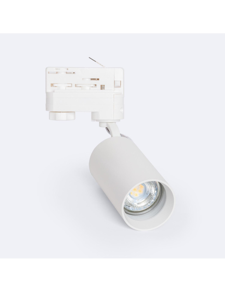 Spot à Douille sur Rail Triphasé Tika pour Ampoule GU10