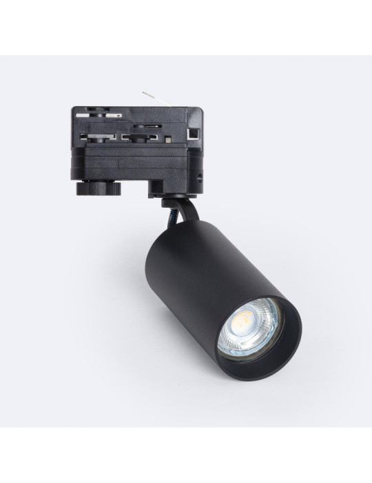 Spot à Douille sur Rail Triphasé Tika pour Ampoule GU10