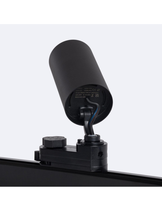 Spot à Douille sur Rail Triphasé Tika pour Ampoule GU10