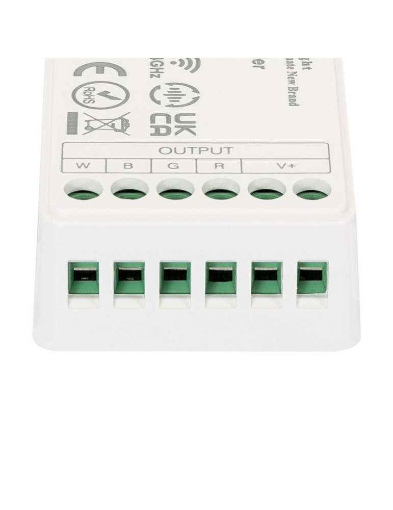 Contrôleur Variateur RGBW 12/24V DC + Télécommande RF 8 Zones MiBoxer