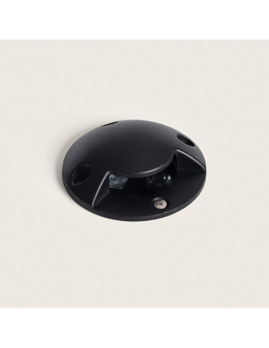 Balise Extérieure LED 3W Encastrable au Sol Gimsha 1L Noire Balise Extérieure LED 3W Encastrable au Sol Gimsha 1L Noire