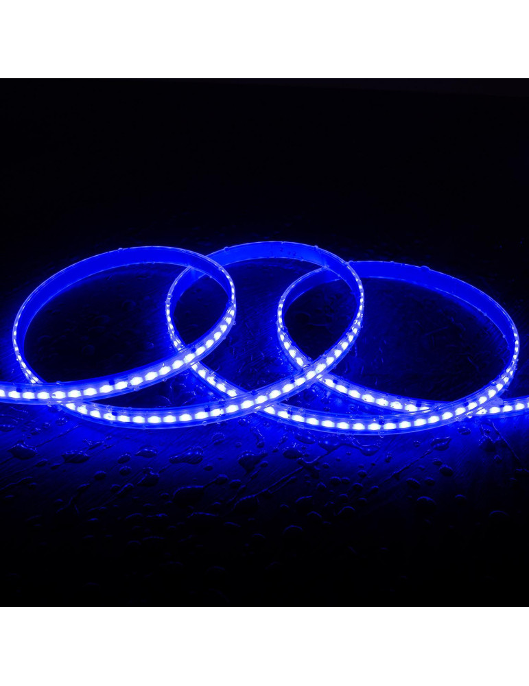 Ruban LED RGBIC Digital SPI 24V DC COB Silicone FLEX 360 LED/m 5m IP65 Largeur 12mm Coupe tous les 5 cm