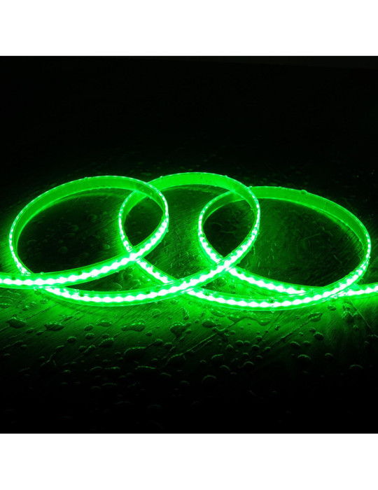 Ruban LED RGBIC Digital SPI 24V DC COB Silicone FLEX 360 LED/m 5m IP65 Largeur 12mm Coupe tous les 5 cm