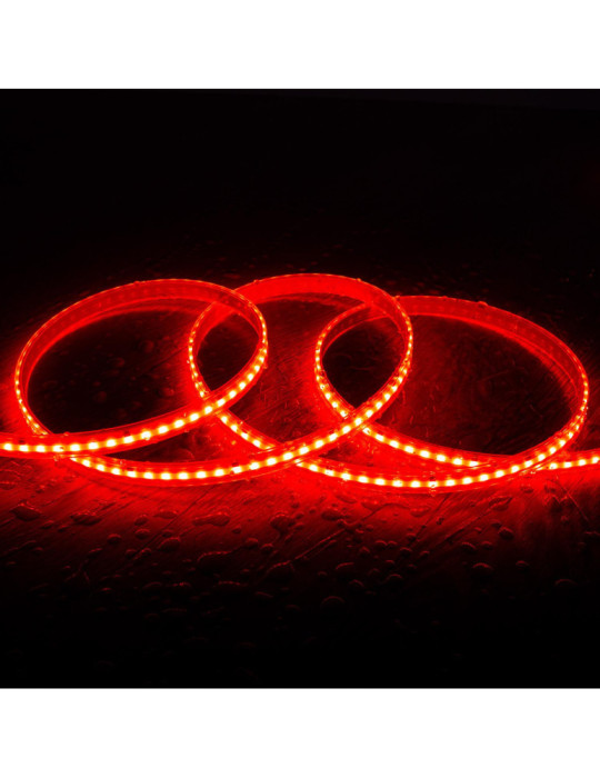 Ruban LED RGBIC Digital SPI 24V DC COB Silicone FLEX 360 LED/m 5m IP65 Largeur 12mm Coupe tous les 5 cm