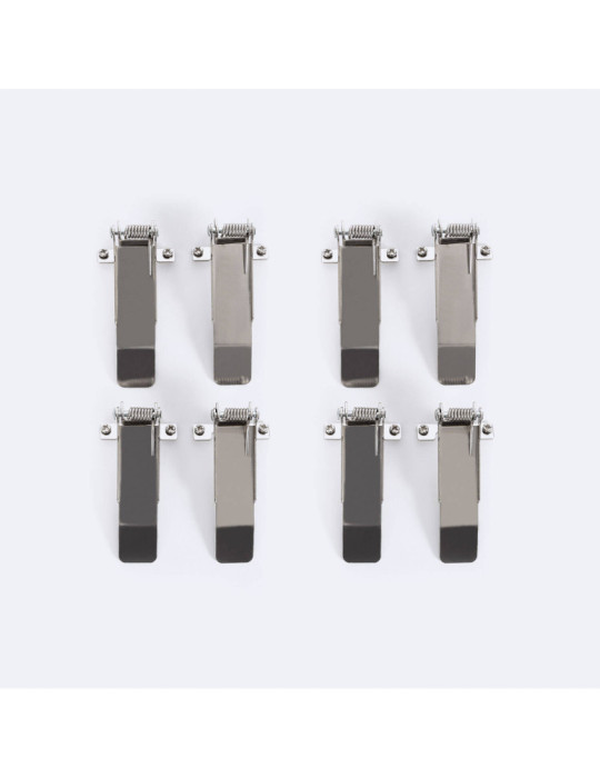 Profilé Aluminium Architectural Grand Format avec Capot Continu pour Rubans LED jusqu'à 40mm