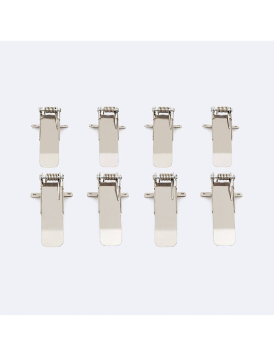 Profilé Aluminium Architectural Grand Format avec Capot Continu pour Rubans LED jusqu'à 40mm