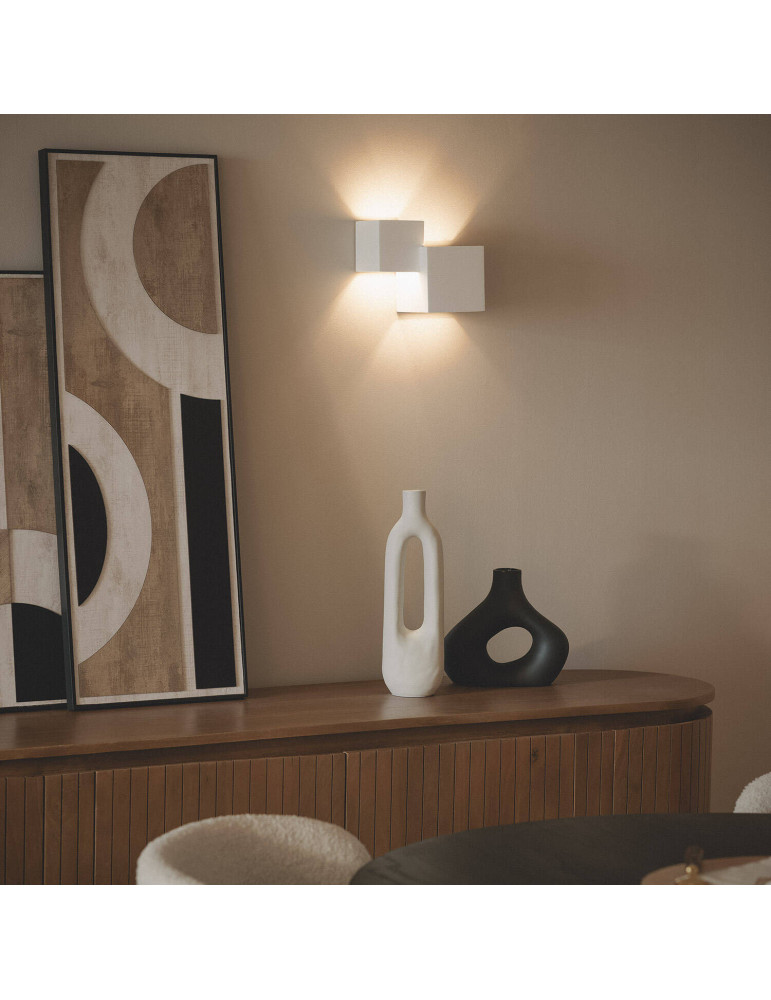 Aplique de Pared Exterior Aluminio Iluminación Doble Cara Dupmy