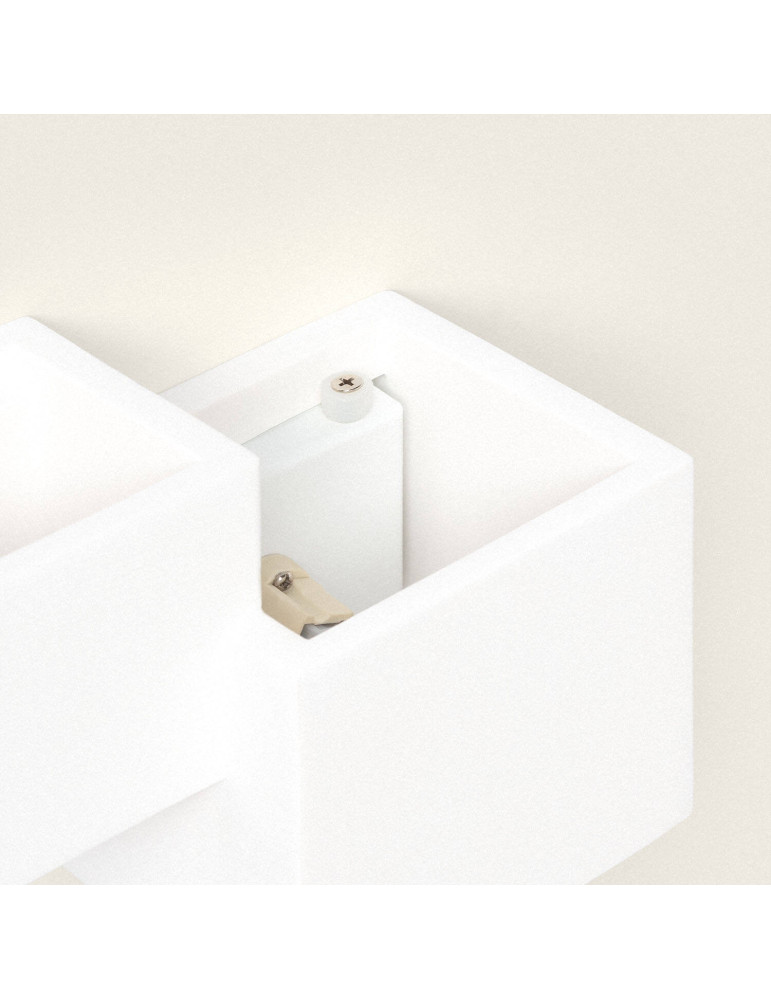 Aplique de Pared Exterior Aluminio Iluminación Doble Cara Dupmy