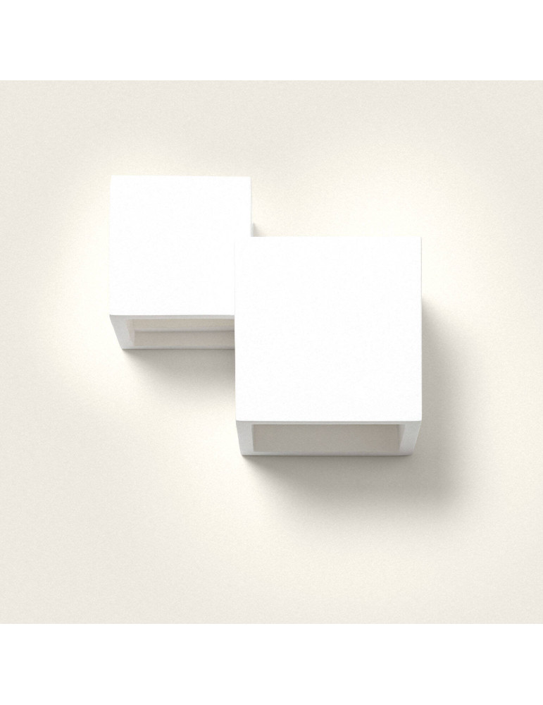 Aplique de Pared Exterior Aluminio Iluminación Doble Cara Dupmy