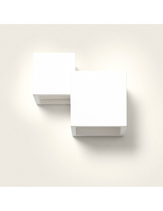 Aplique de Pared Exterior Aluminio Iluminación Doble Cara Dupmy