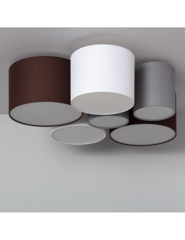 Plafonnier Rond Tissu Tallabo