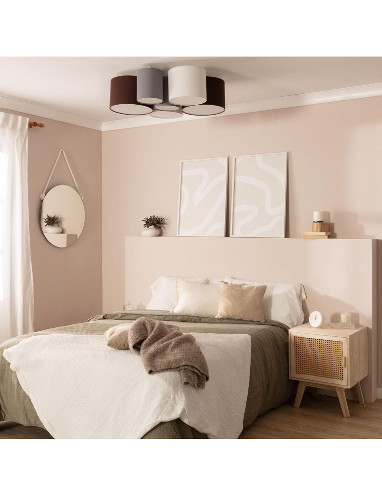 Plafonnier Rond Tissu Tallabo