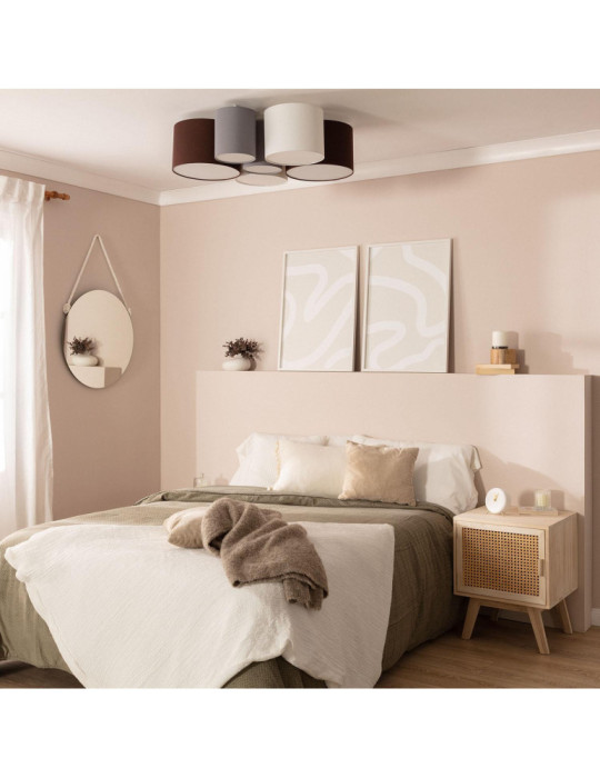 Plafonnier Rond Tissu Tallabo