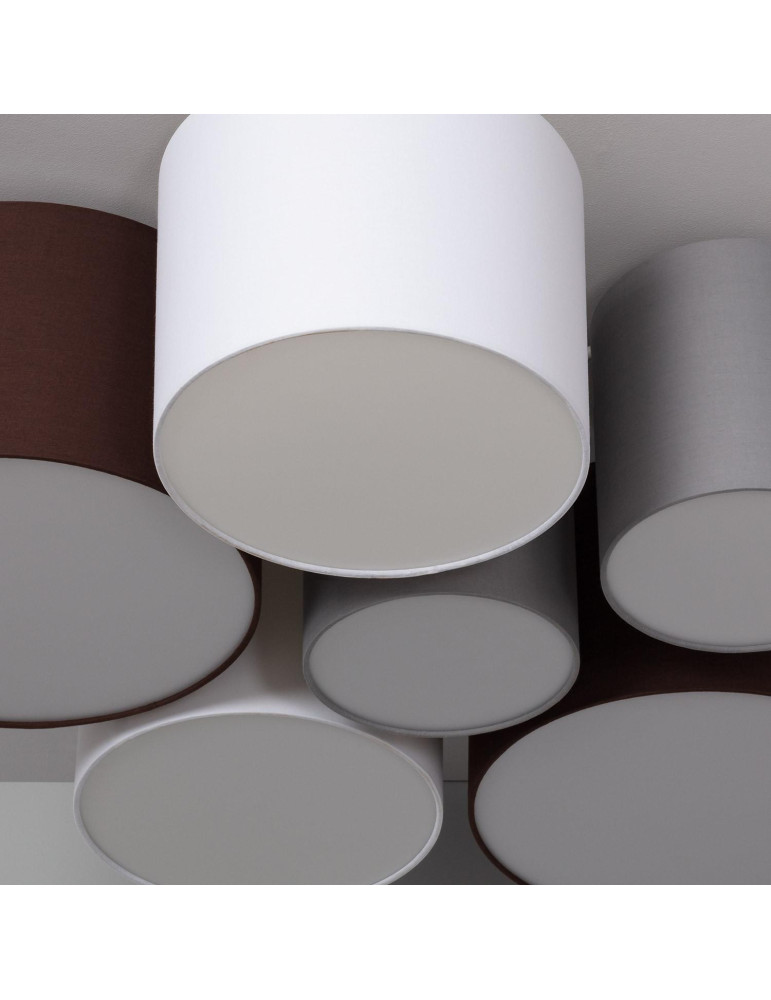 Plafonnier Rond Tissu Tallabo