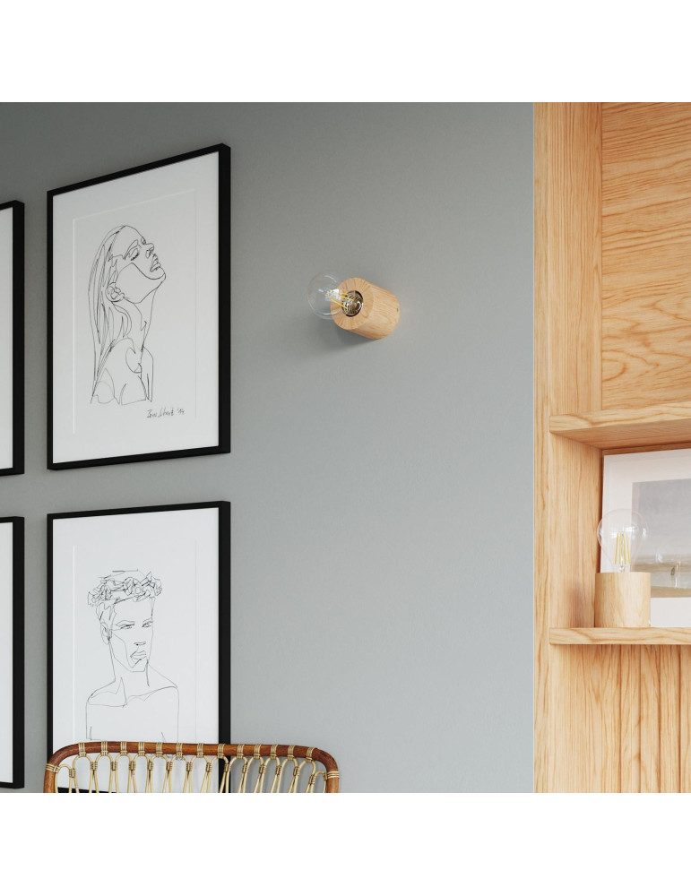 Applique Murale Bois Salgado SOLLUX