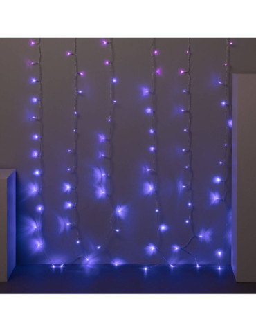 Rideau de Guirlande LED Extérieur avec Piles 1m Centauro