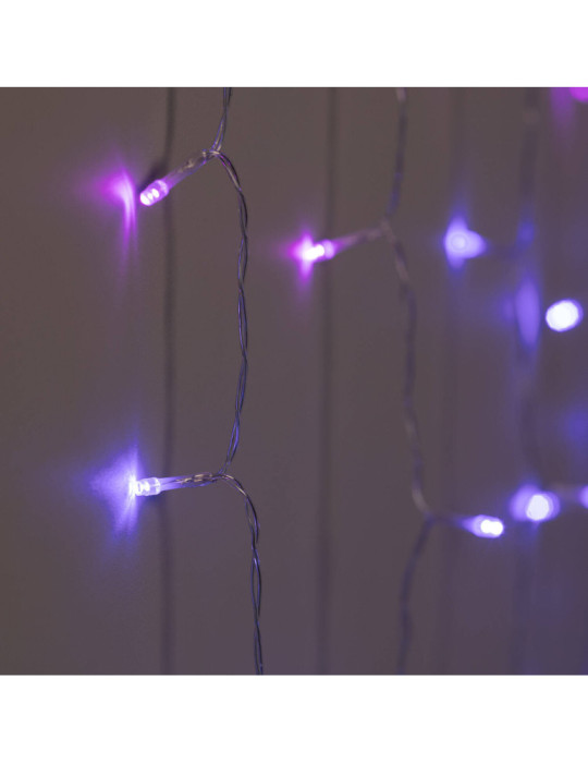 Rideau de Guirlande LED Extérieur avec Piles 1m Centauro